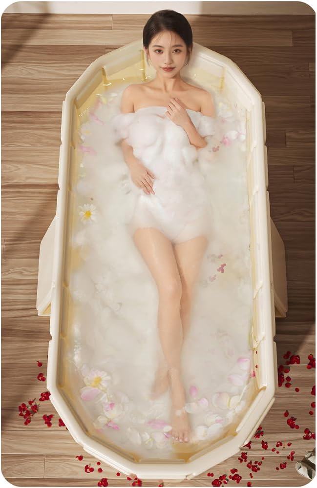 Household Sauna Bathtub, No Installation Required, Folding Bathtub