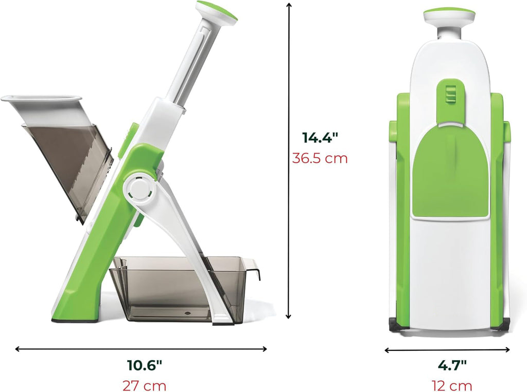 Pump'N'Slice Chopper, Mandoline slicer, Vegetable slicer and cutter, Food chopper