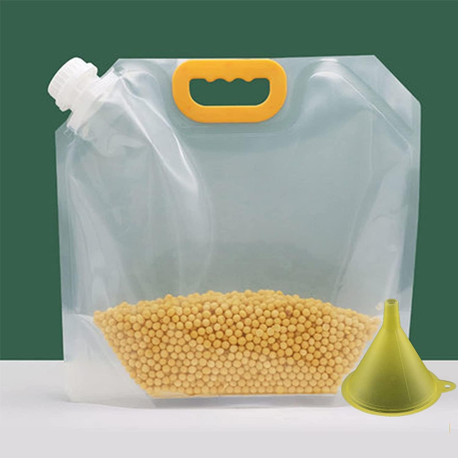 Grain Moisture-proof Sealed Bag, Transparent Grain Storage Suction Bags (2pcs)