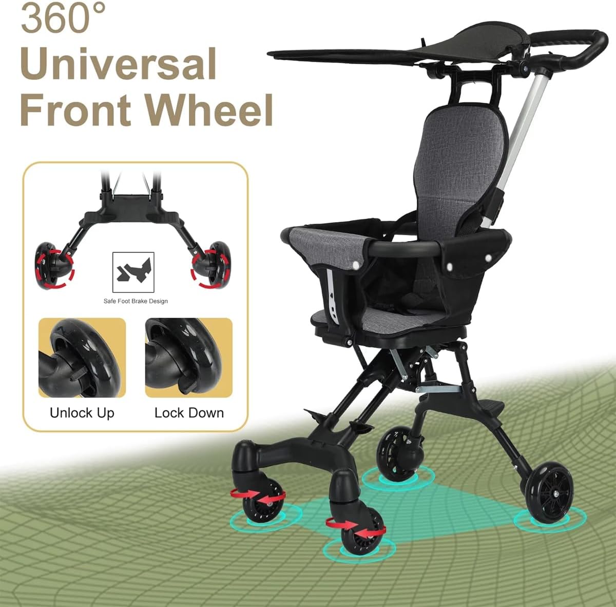 Lightweight Stroller | Delivery: 2 to 3 business days | Limited stocks available