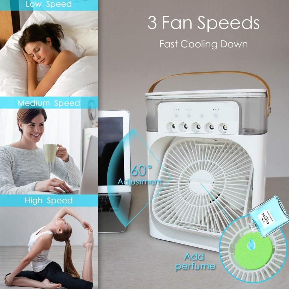 Portable Fan Mini Air Conditioner Fan | Delivery: 2 to 3 business days | Limited stocks available