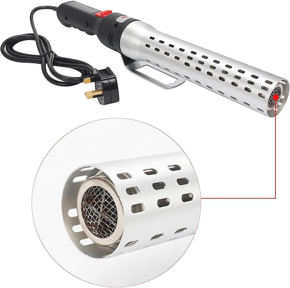 Electric Charcoal Fire Starter with Built-In Blower-KYAMSTORE