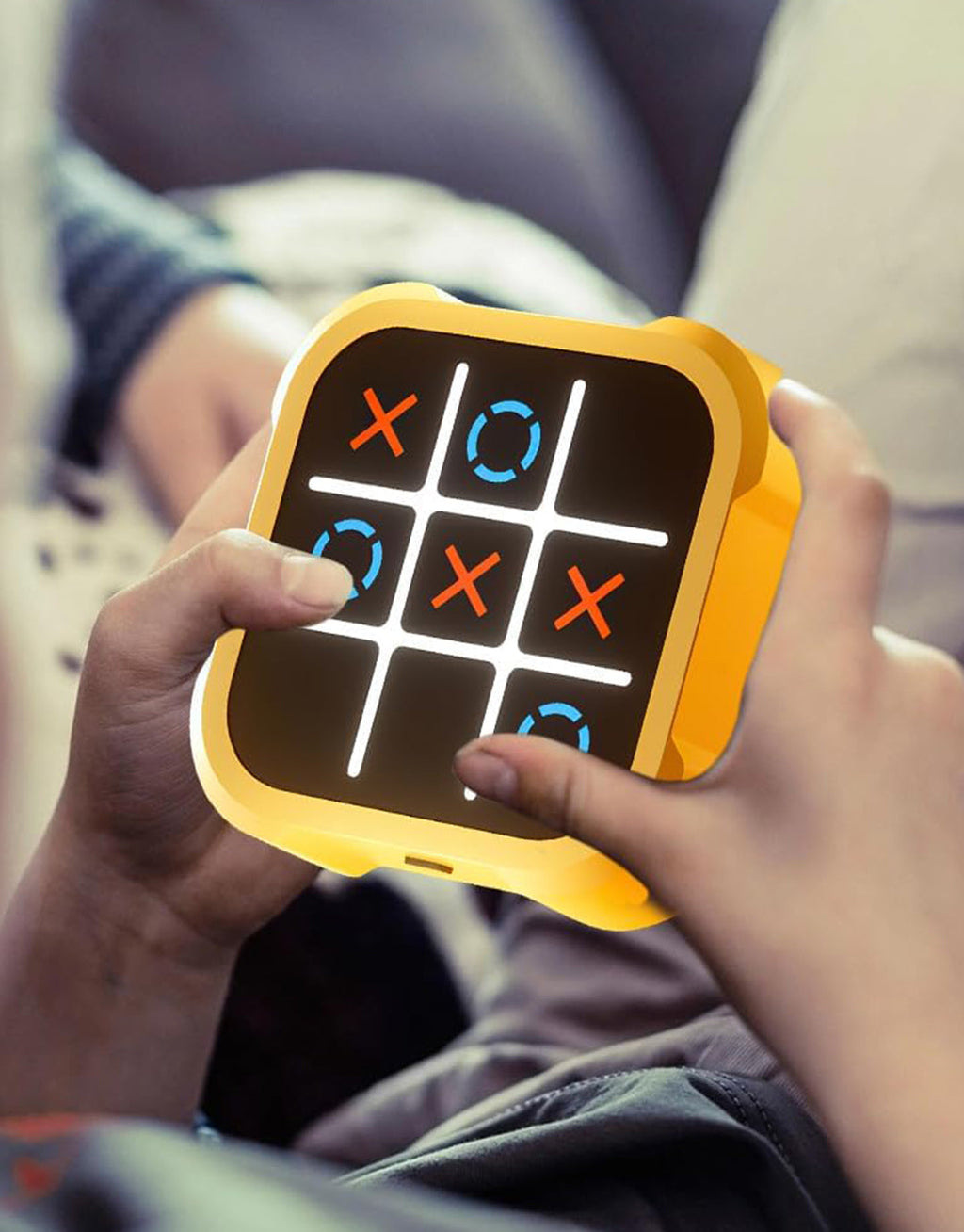 Tic Tac Toe Toy Board Games Tic Tac 4-in-1 Puzzle Game Console