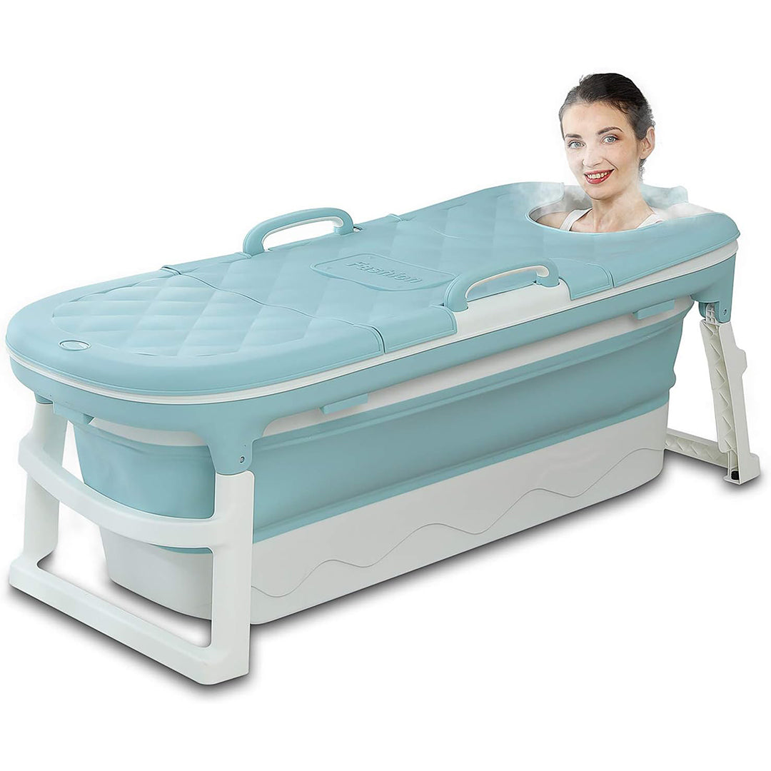 Portable Bathtub For Adults, Foldable Children Tub Household Bath Basin
