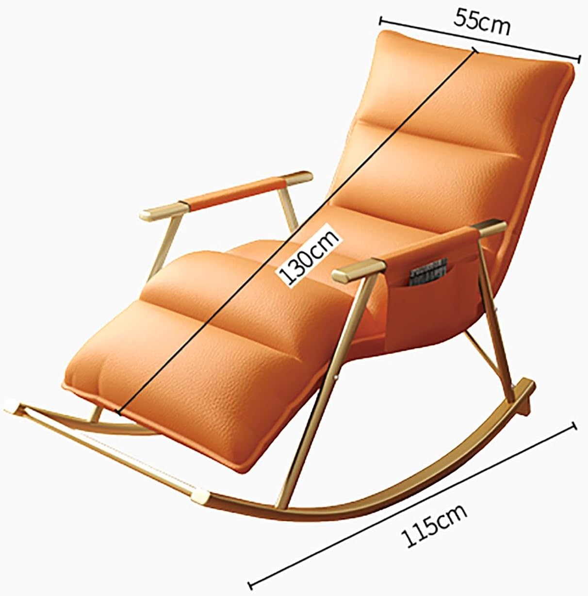 Reading Chair For Adults | Modern Comfortable Upholstered Swing Chair
