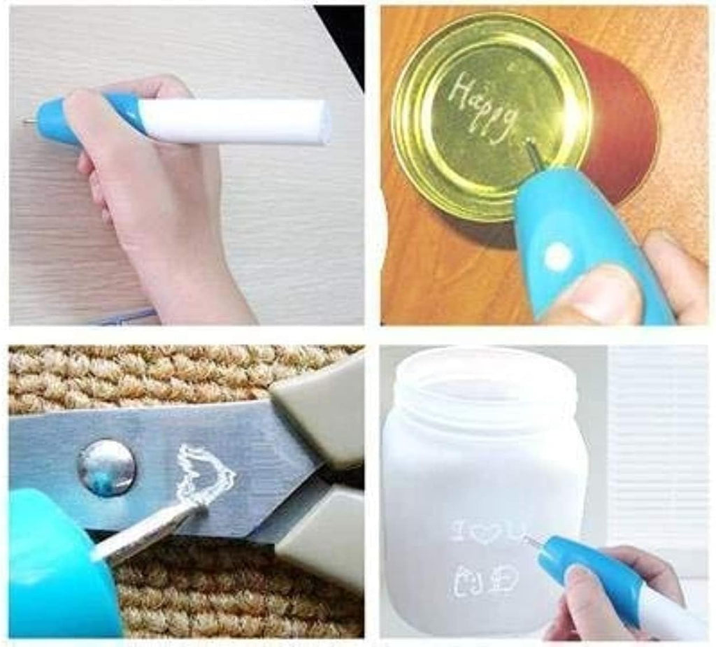 Engraving Pen Tool Name Writing Etching Pen Machine | Delivery: 2 to 3 business days | Limited stocks available