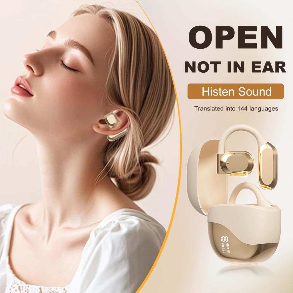 Translation Earbuds, Real-Time 3-in-1 Language Translator Device