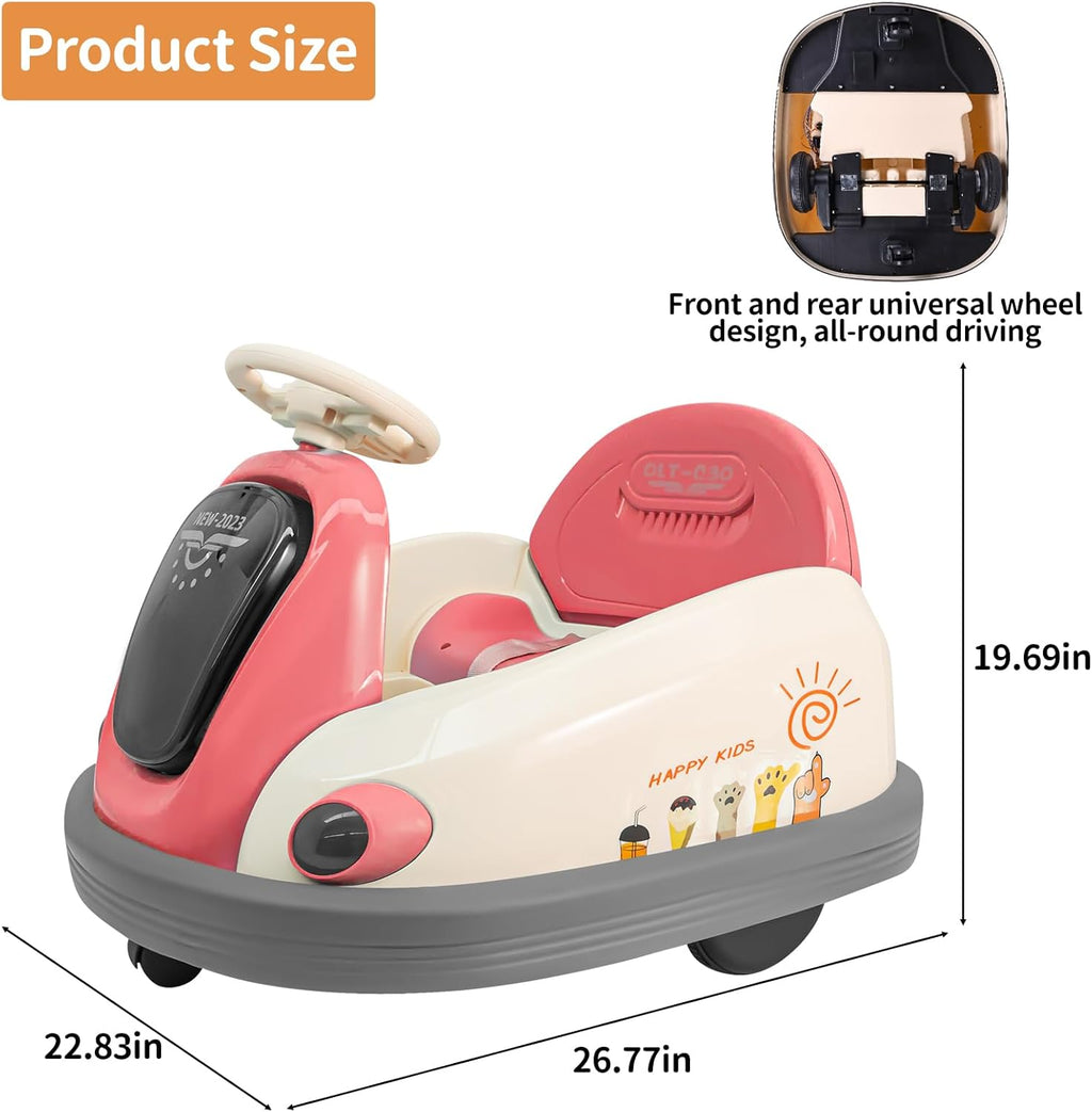 Children's Electric Bumper Car Cadillac Boys and Girls