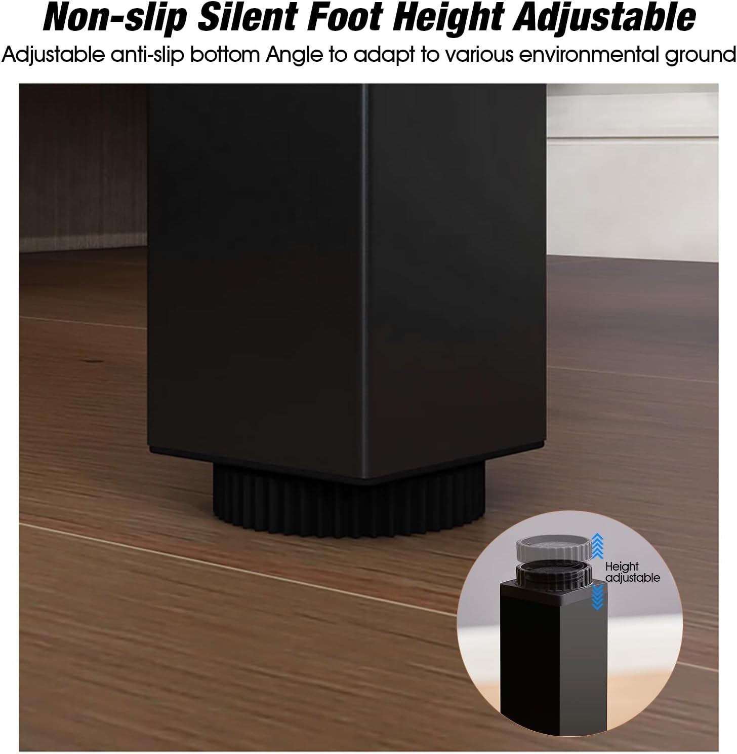 Adjustable Folding Desk No Install