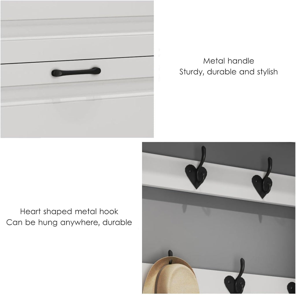 Shoe Rack Simple Trend Coat and Shoe Rack with Clothes Hangers | Limited stocks available