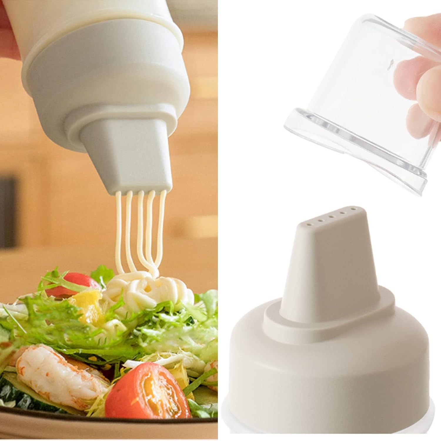 Porous Squeeze Bottle Condiment Bottles Hot Sauce Dispenser
