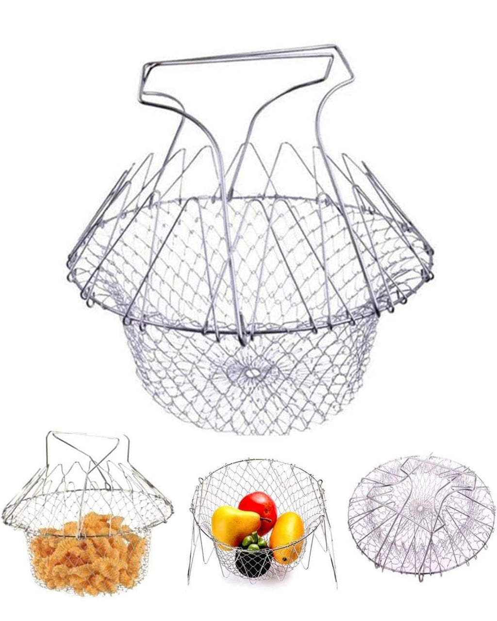 Stainless Steel Chef Fry Basket | Delivery: 2 to 3 business days | Limited stocks available | Hurry before Sold Out