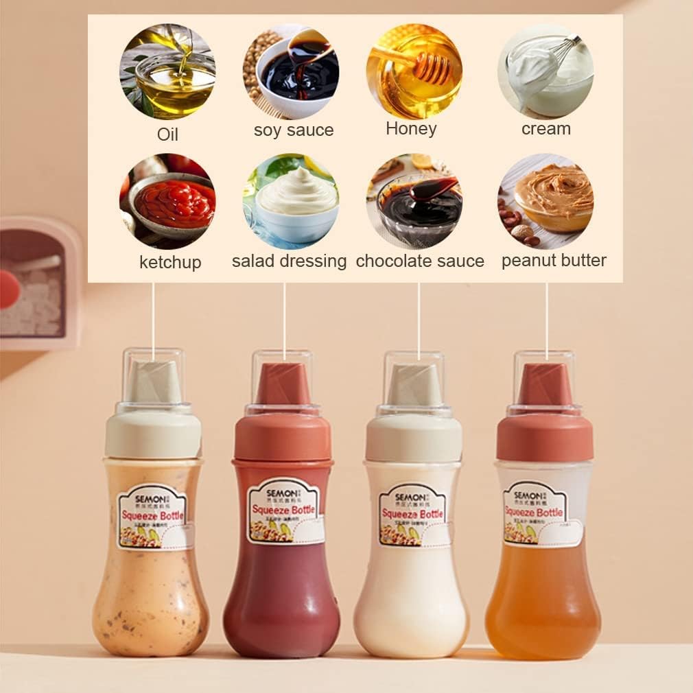 Porous Squeeze Bottle Condiment Bottles Hot Sauce Dispenser