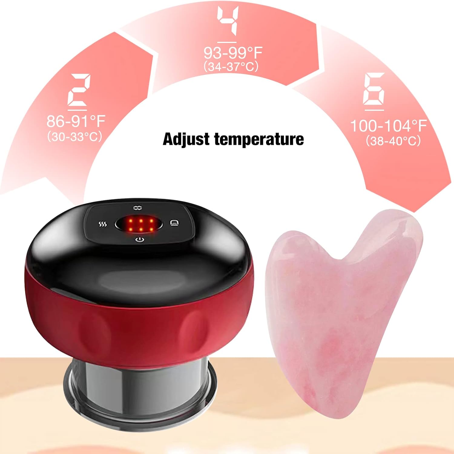 Electric Cupping Therapy Set with 6 Level Temperature and Suction for Back | Delivery: 2 to 3 business days | Limited stocks available | Hurry before Sold Out