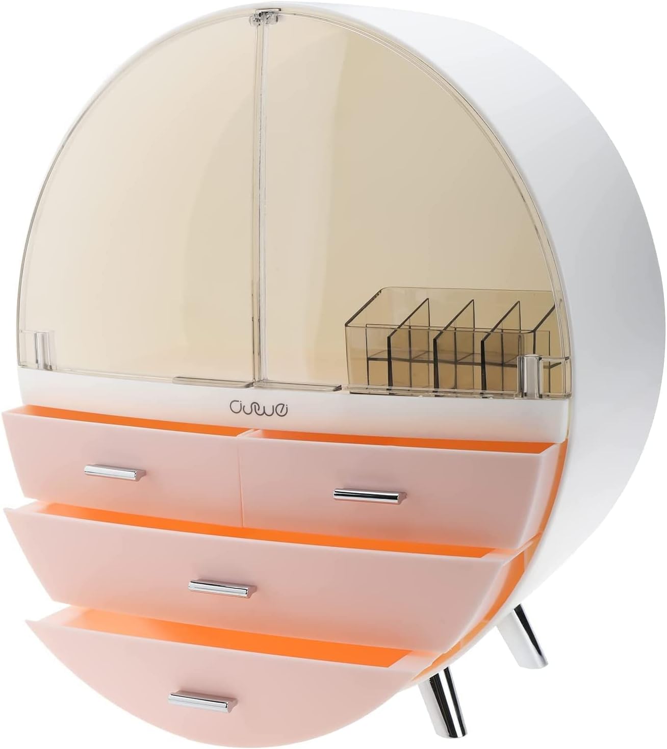 Makeup Storage Organizer Box, Cosmetics storage display rack with drawer