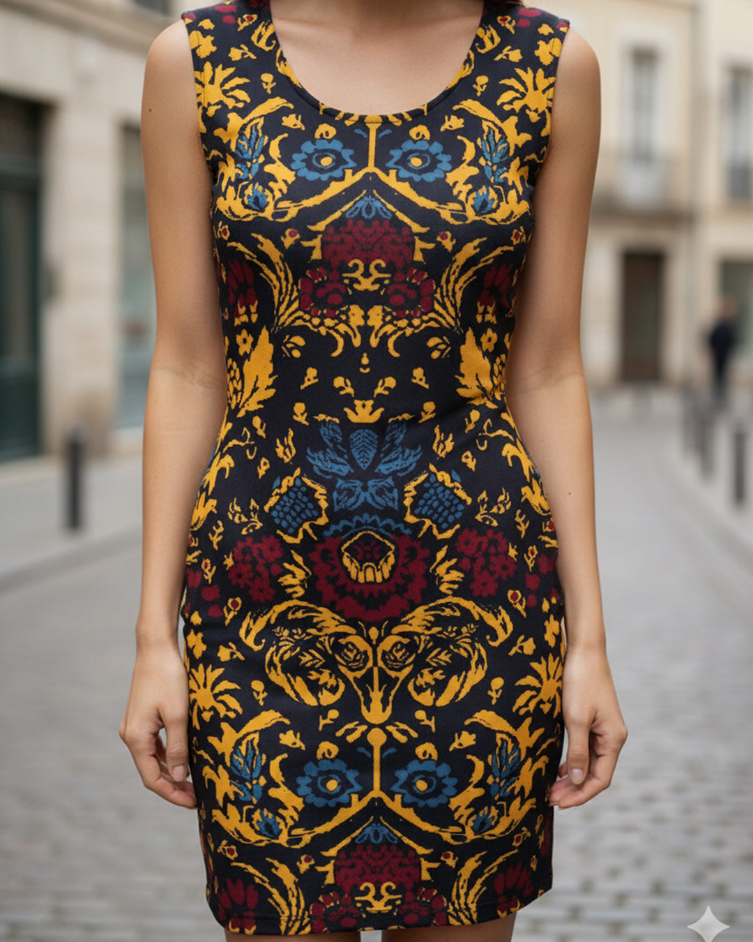 Ukay Find! Vintage-Inspired Floral Print Dress