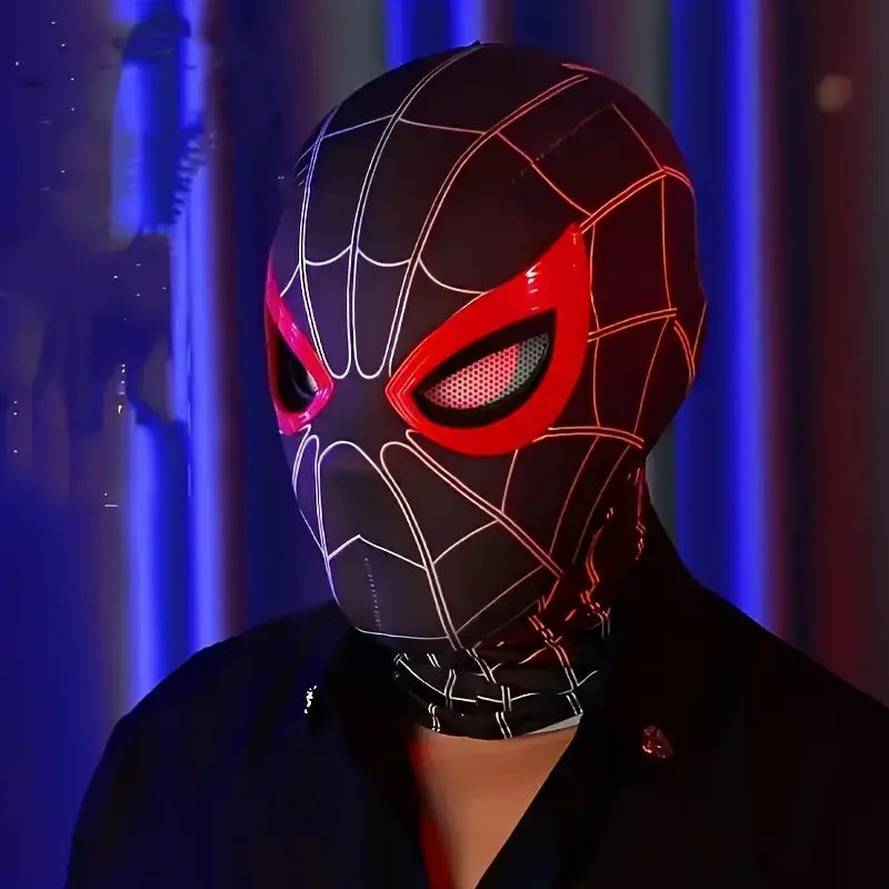 Remote-Controlled Spiderman Mask with Dynamic Moving Eyes