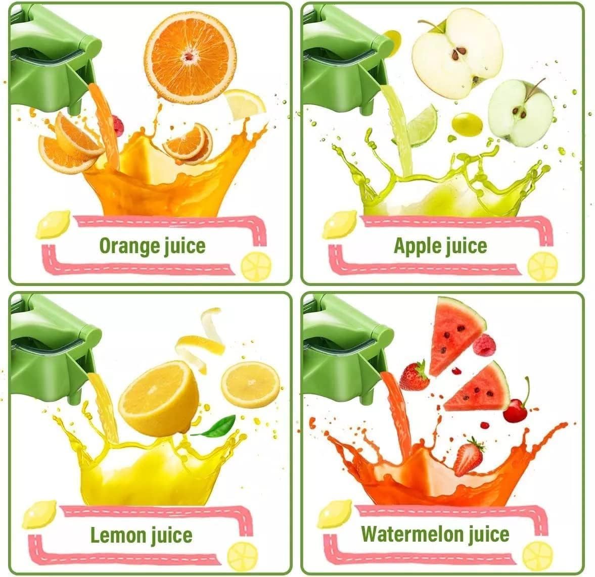 Lemon Squeezer, Manual Citrus Juicer, Handheld Lime Juicer