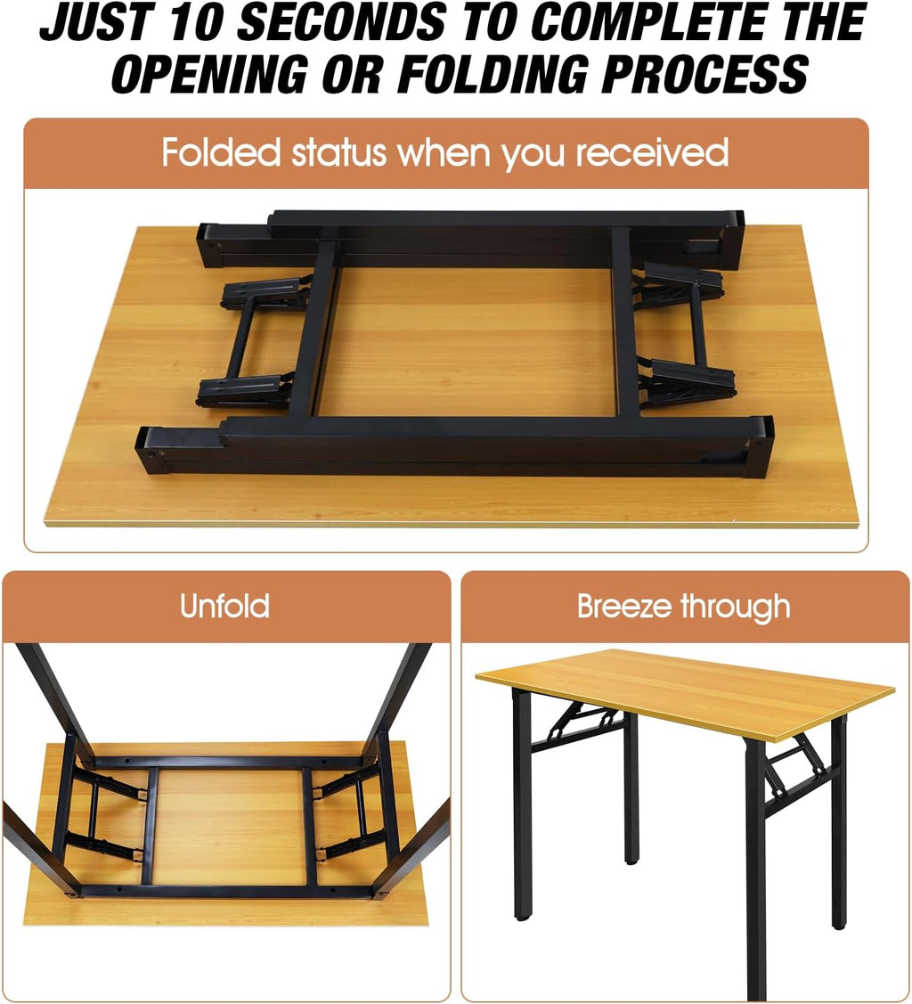 Adjustable Folding Desk No Install