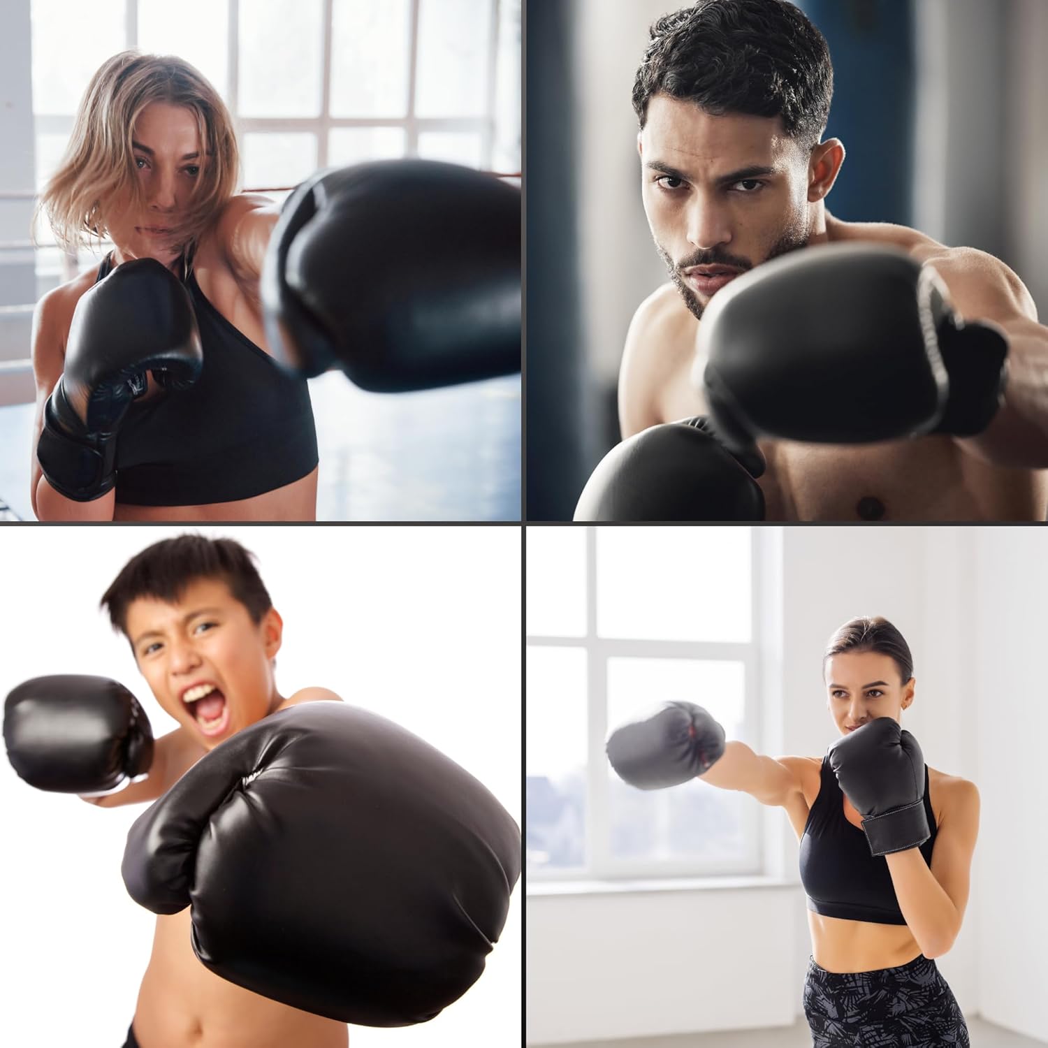 Smart Bluetooth Music Boxing Machine with 14oz Gloves