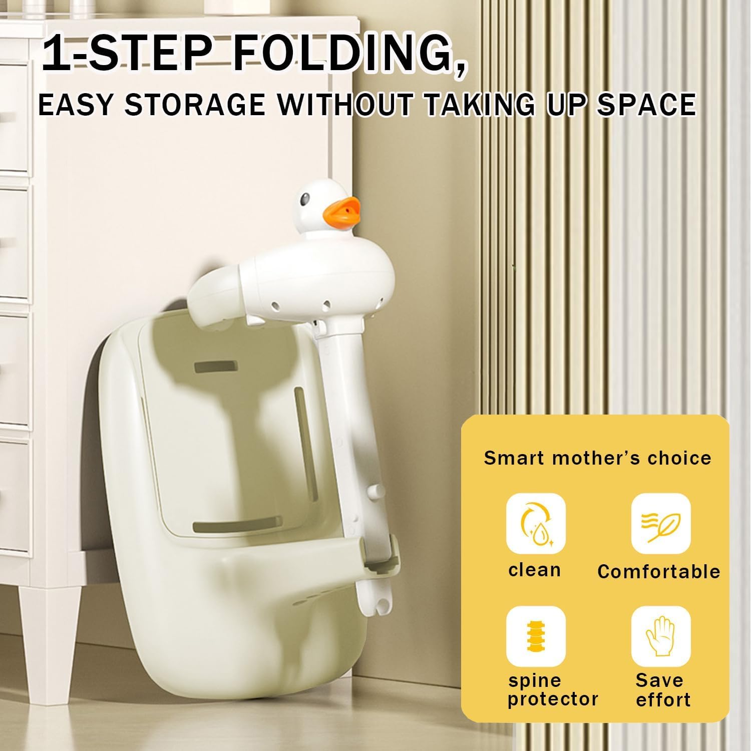 Baby Shower Stand Support,Adjustable Baby Shower Stand with Anti-Slip Base