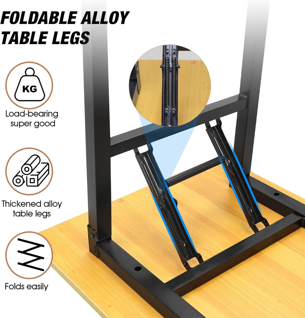 Adjustable Folding Desk No Install