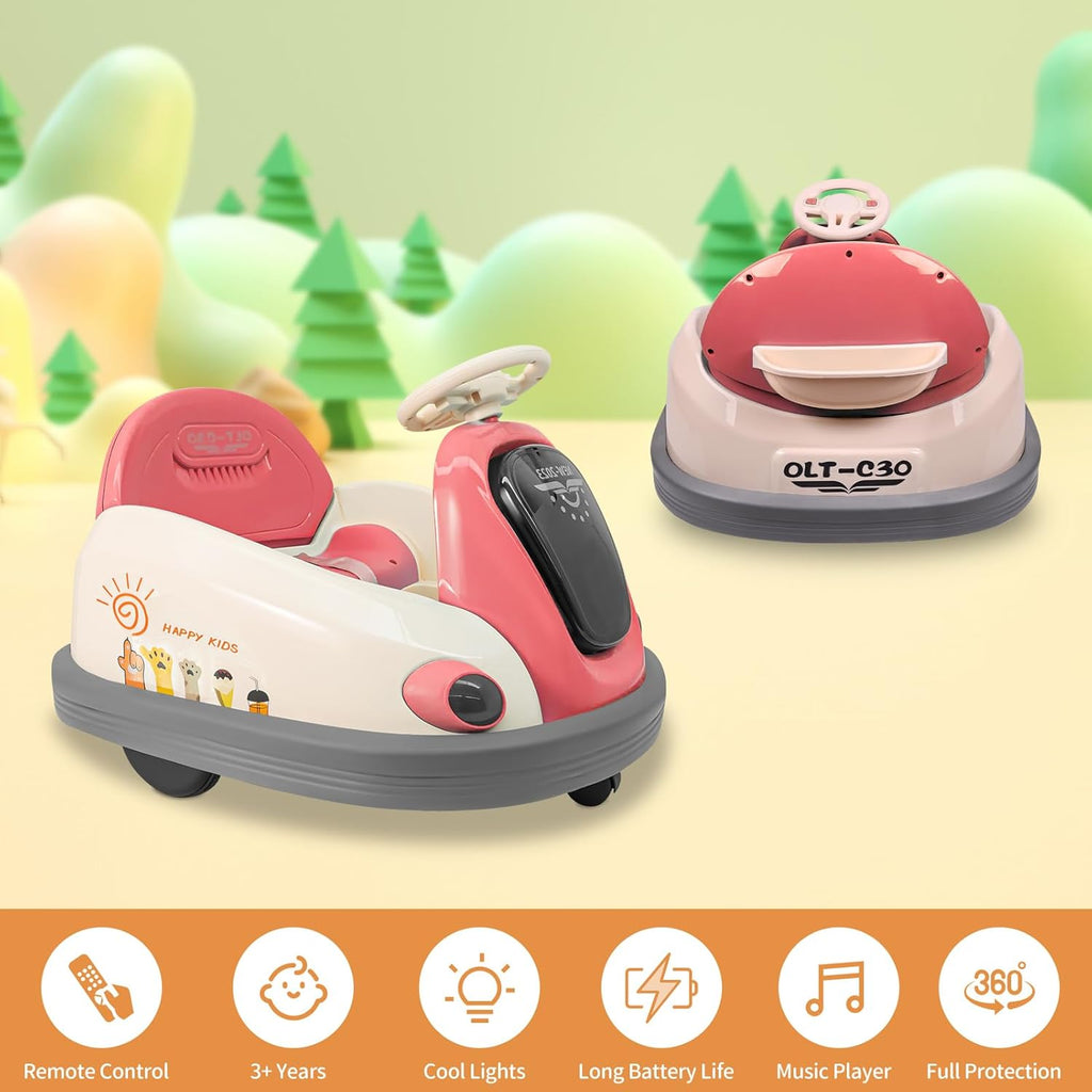 Children's Electric Bumper Car Cadillac Boys and Girls