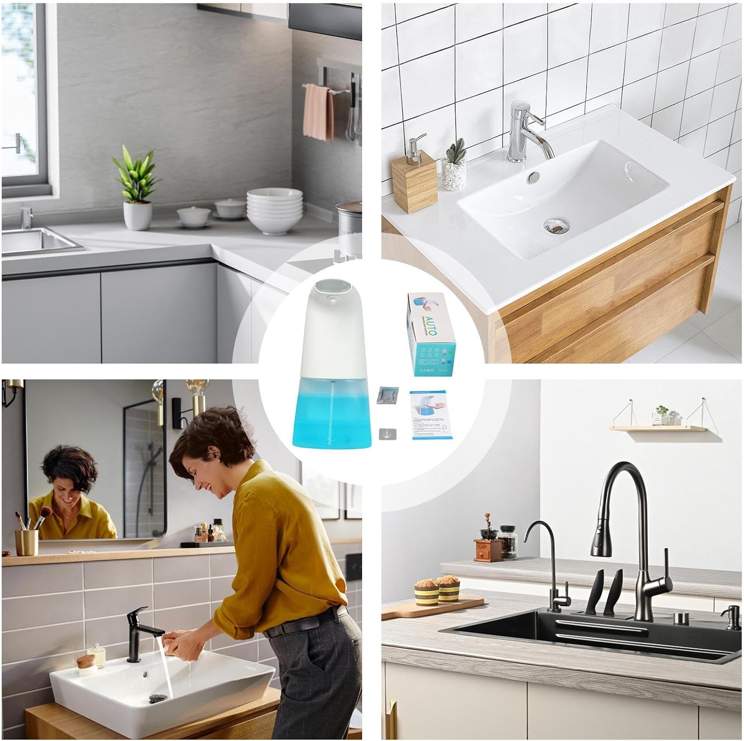 Automatic Dispenser Touchless - Electric Foaming Dispenser Touchless | 10oz/300ml