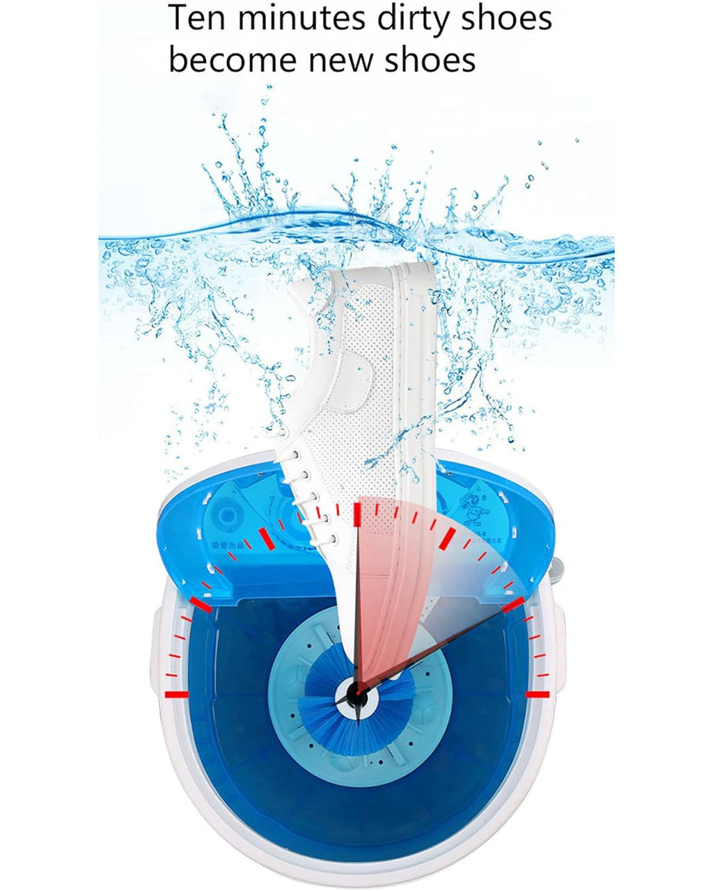 Shoes Washing Machine Portable 360° Fast Cleaning