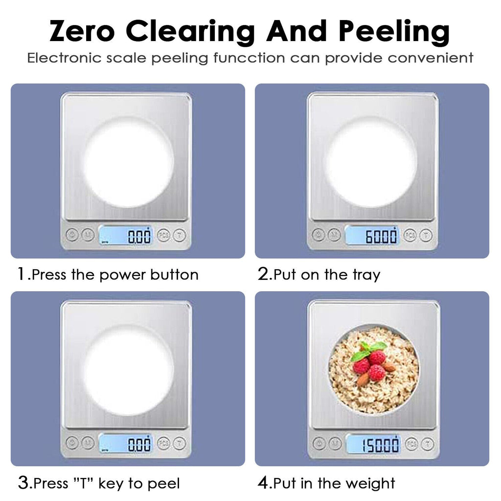 ميزان مطبخ رقمي ٣ كجم | متوفر بكميات محدودة 