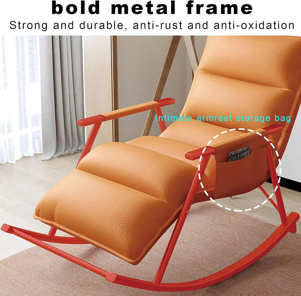 Reading Chair For Adults | Modern Comfortable Upholstered Swing Chair