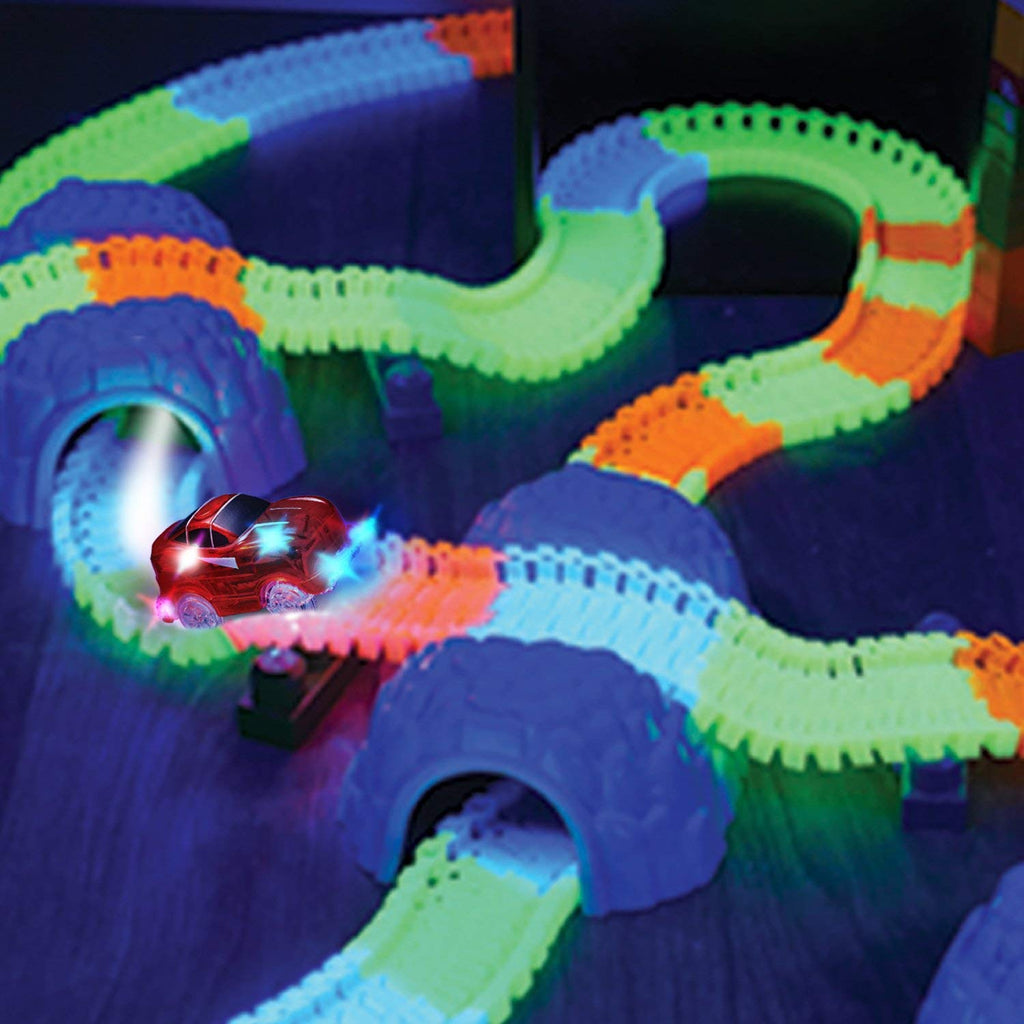 Glow Race Tracks Toy with 2 LED Light Race Cars | Limited stocks available