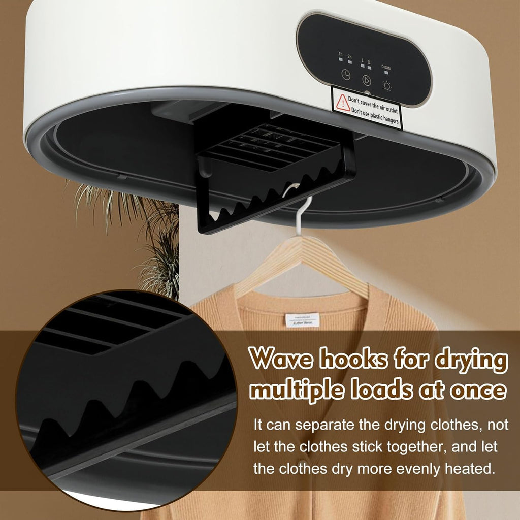 Portable Dryer, Portable Dryer Machine for Clothes Electric Clothes Drying