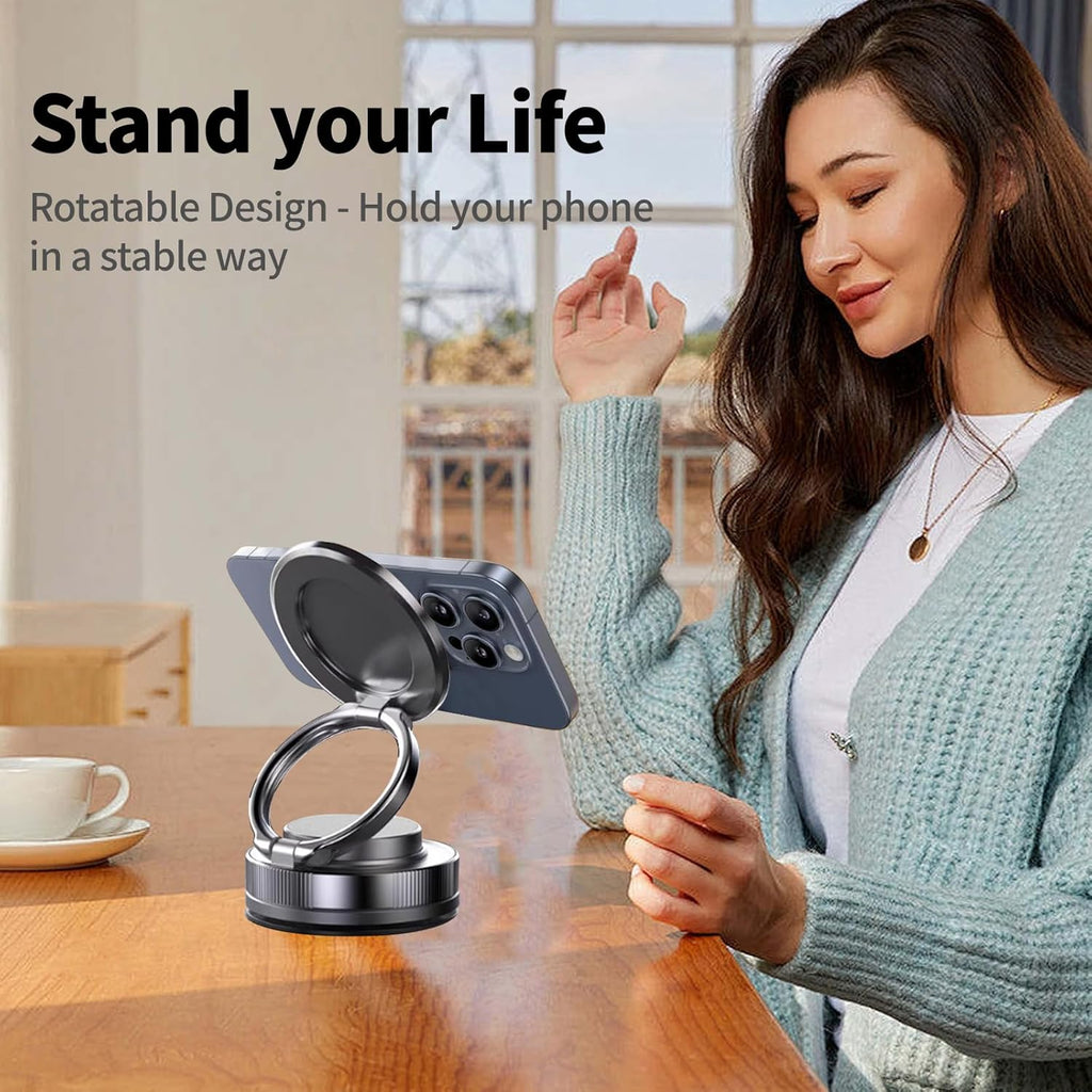 360° Adjustable Vacuum Magnetic Phone Holder | Limited stocks available