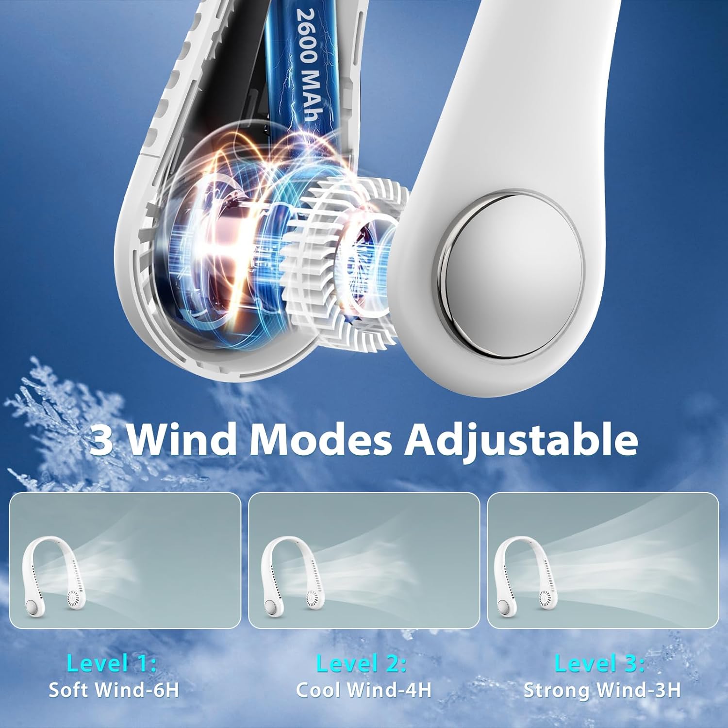 Portable Neck Fan Hands Free Bladeless Mini Fan | Limited stocks available