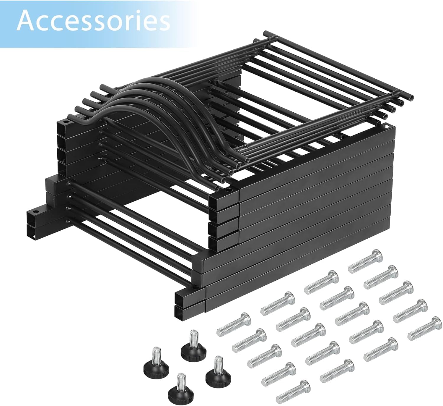 5 Gallon Water Jug Rack, 5-Tier Water Bottle Holder Storage Rack-KYAMSTORE