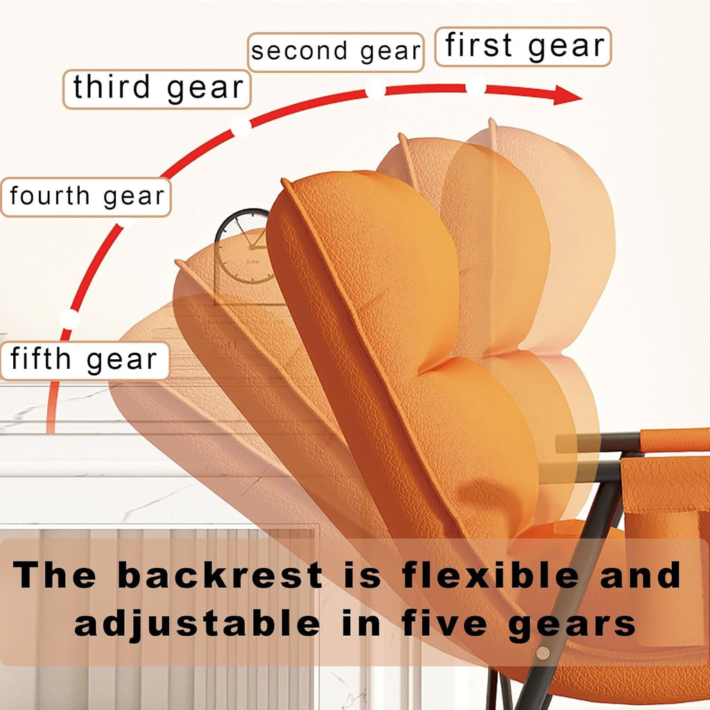 Reading Chair For Adults | Modern Comfortable Upholstered Swing Chair