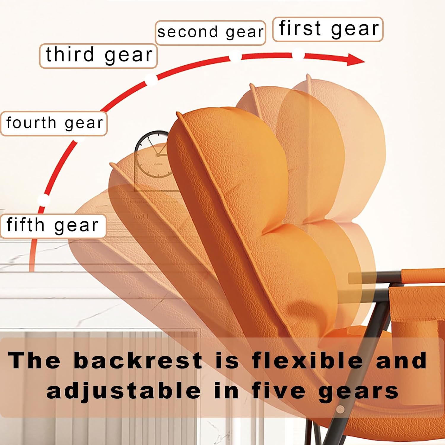 Reading Chair For Adults | Modern Comfortable Upholstered Swing Chair