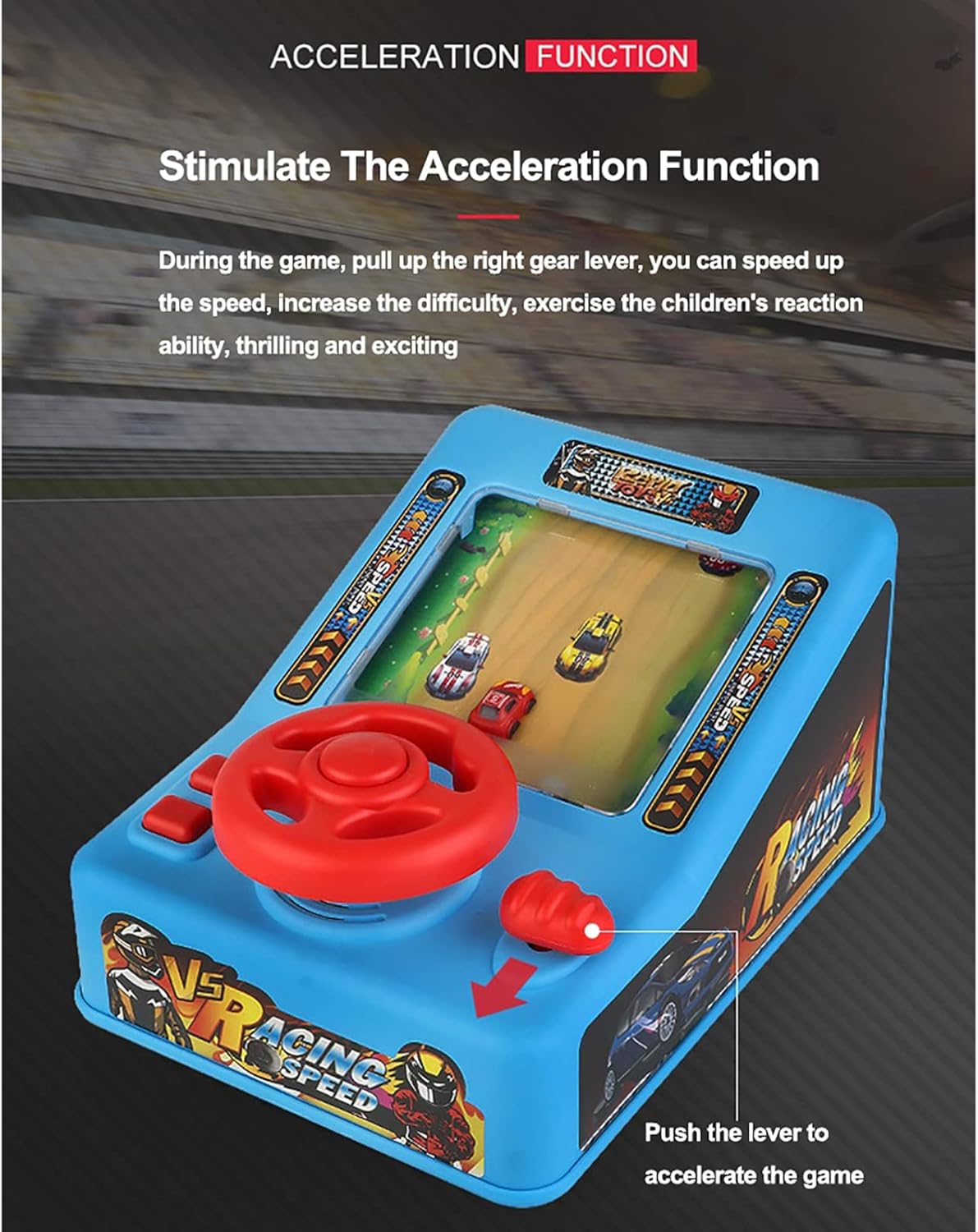 Toy Steering Wheel, Breakthrough Big Adventure Electric Sports Simulation