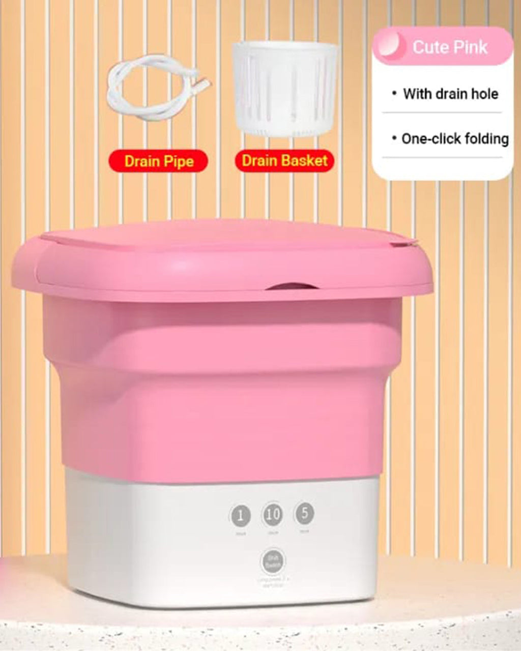 Portable Washing Machine | Delivery: 2 to 3 business days | Limited stocks available | Hurry before Sold Out