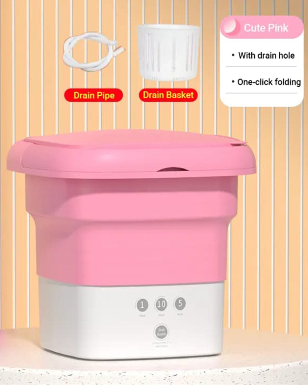 Portable Washing Machine | Delivery: 2 to 3 business days | Limited stocks available | Hurry before Sold Out