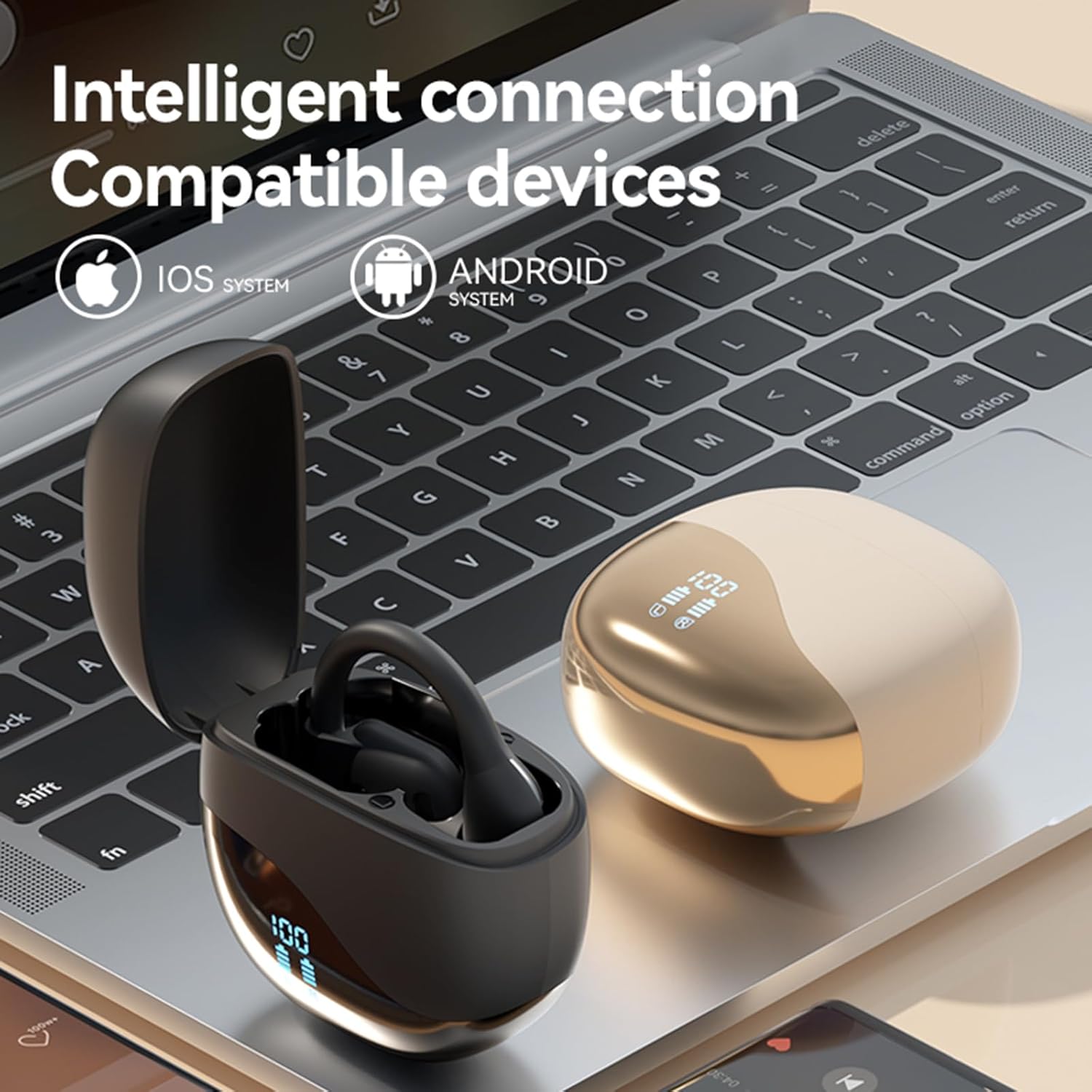 Translation Earbuds, Real-Time 3-in-1 Language Translator Device