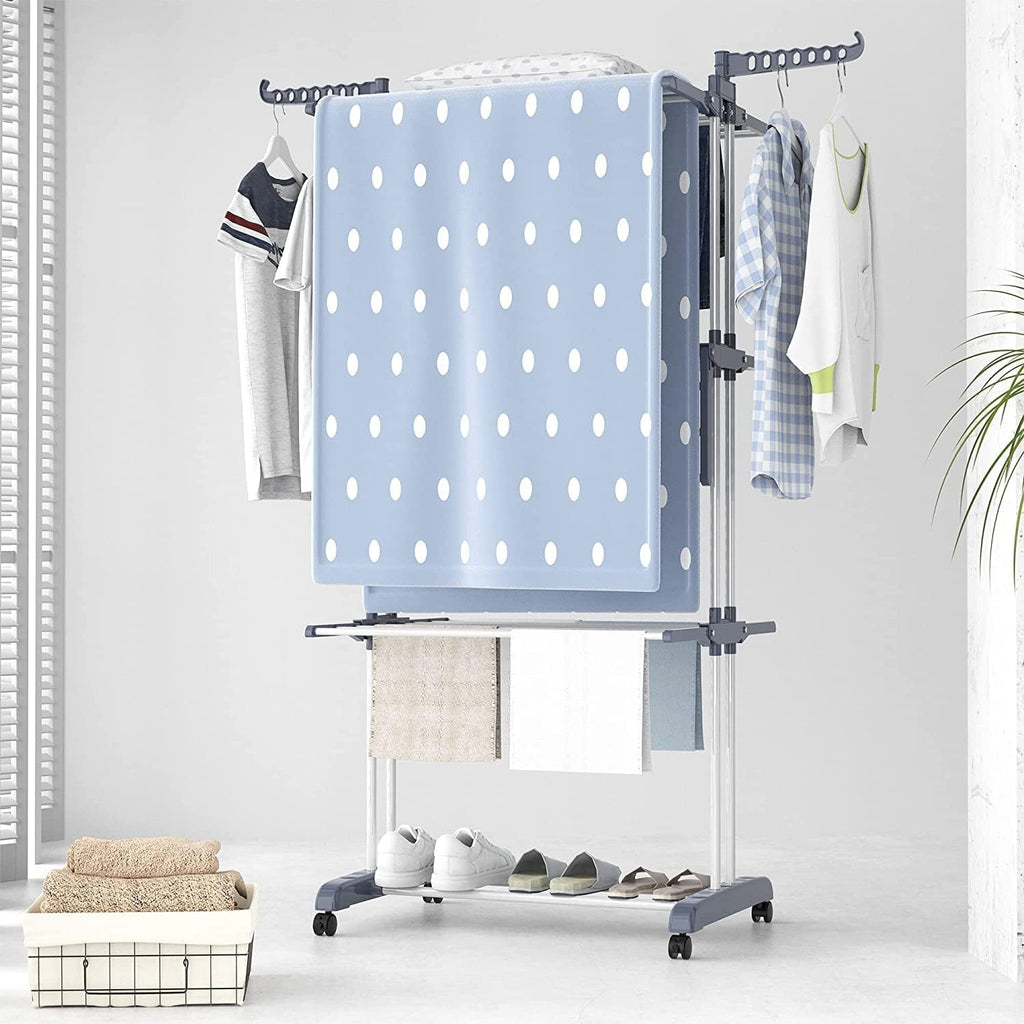 Cloth Drying Stand | Cloth Drying Stand for Balcony | Large Size Clothes Stand for Drying