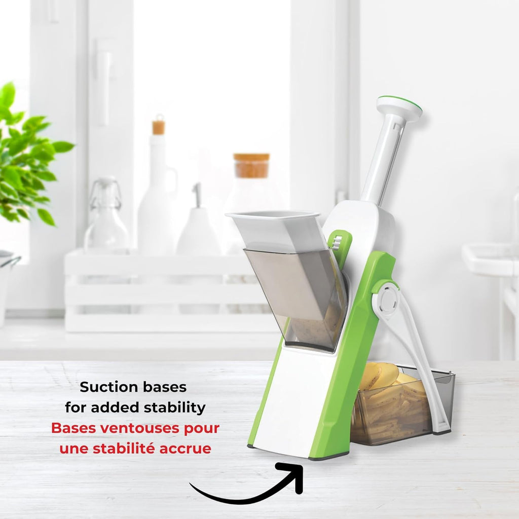 Pump'N'Slice Chopper, Mandoline slicer, Vegetable slicer and cutter, Food chopper