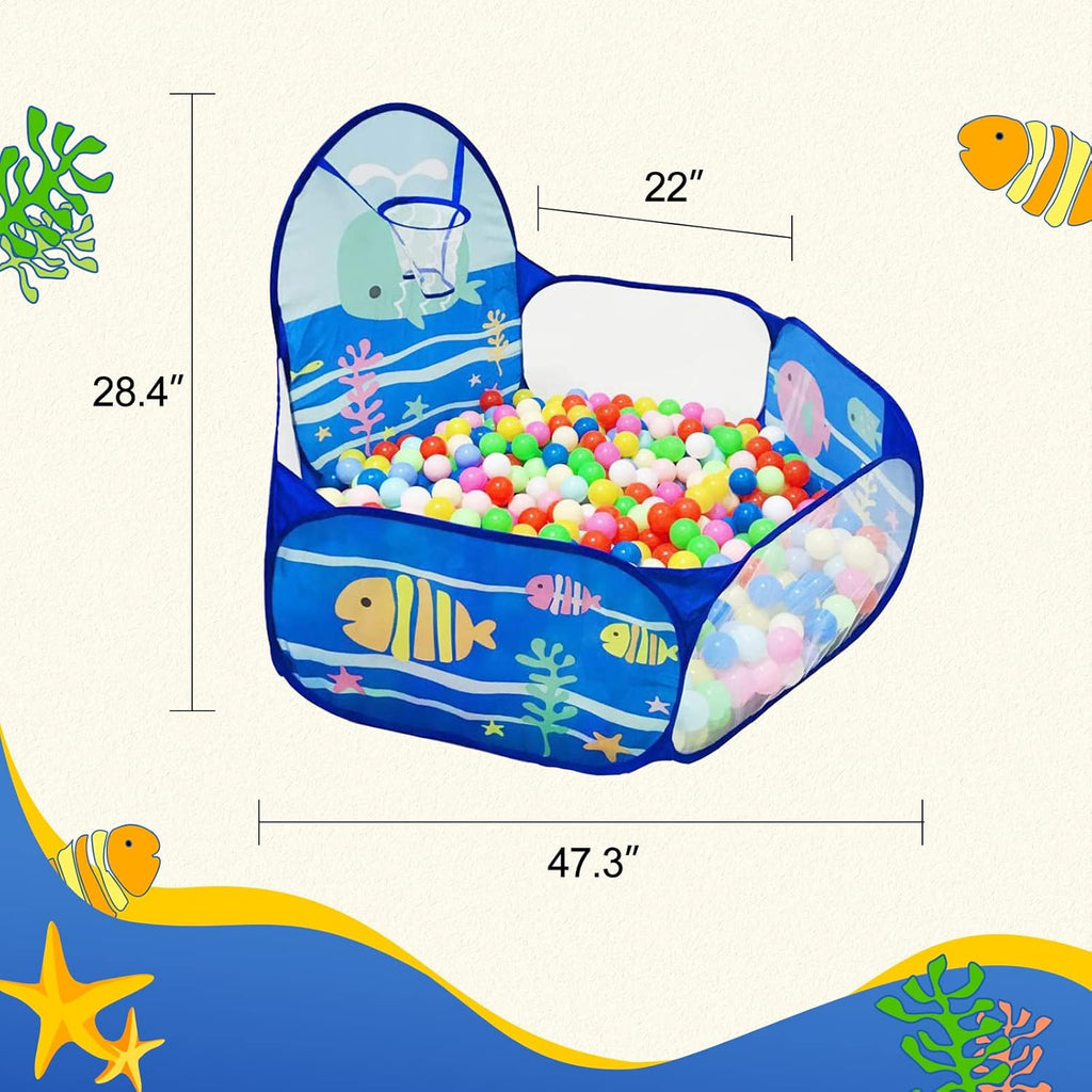 Kids Ball Pit Pop Up Children Play Tent