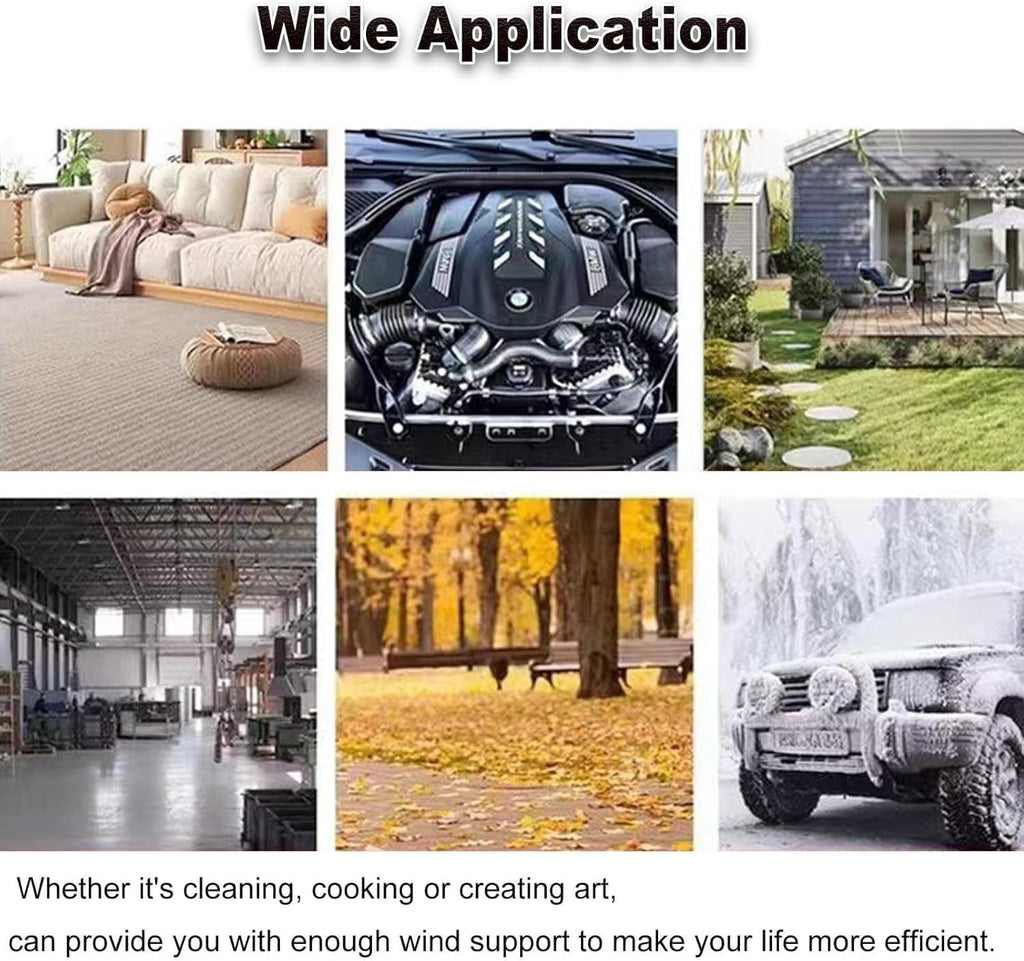 Turbo dry Portable Cordless Dryer | Handheld Powerful Blower with Turbo Fan-KYAMSTORE