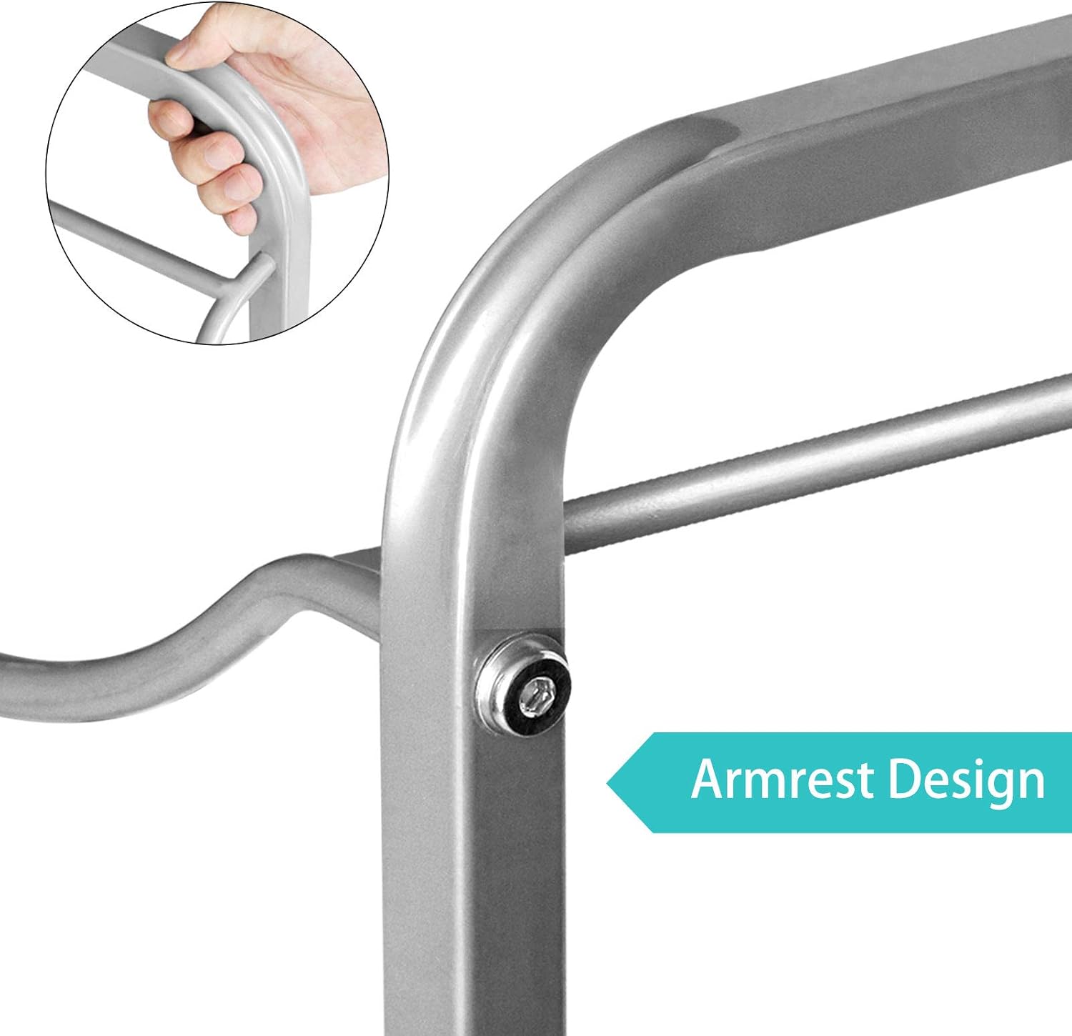 5 Tiers Heavy-Duty Water Cooler Jug Rack - 10 Bottles Holder