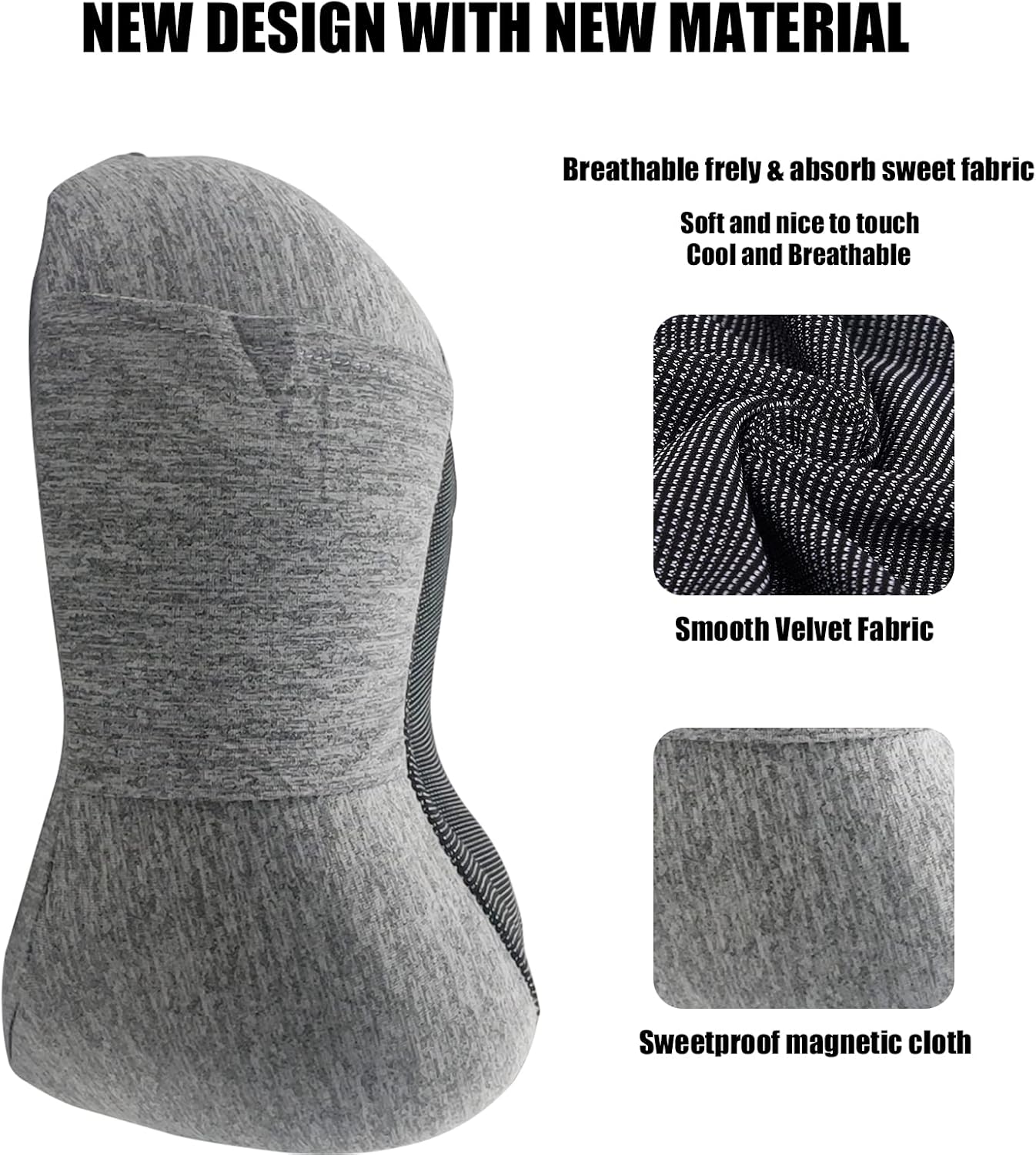 Travel Pillow 100% Pure Memory Foam Neck Pillow | Airplane Travel Kit Home Office Car &amp; Home Use