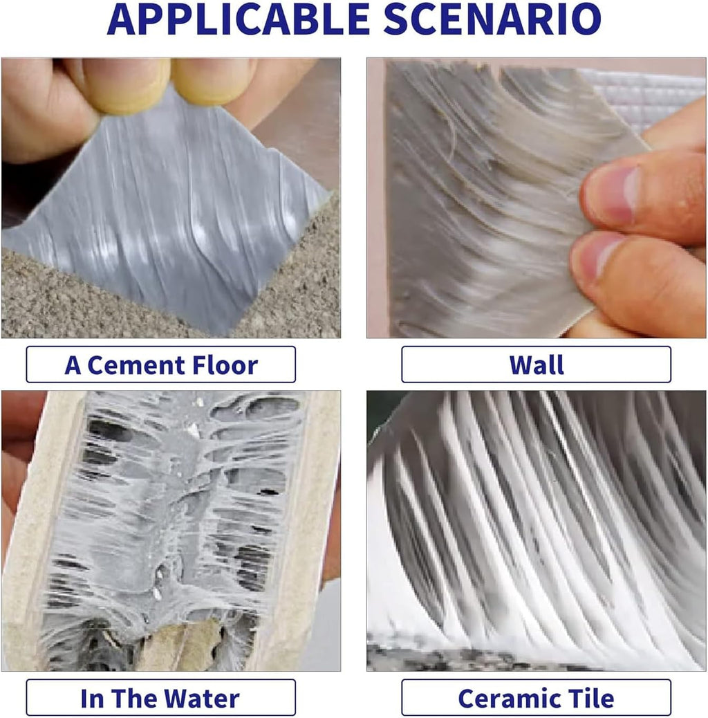 شريط لاصق مقاوم للماء، شريط لاصق قوي للغاية مانع للتسرب ومقاوم للماء 