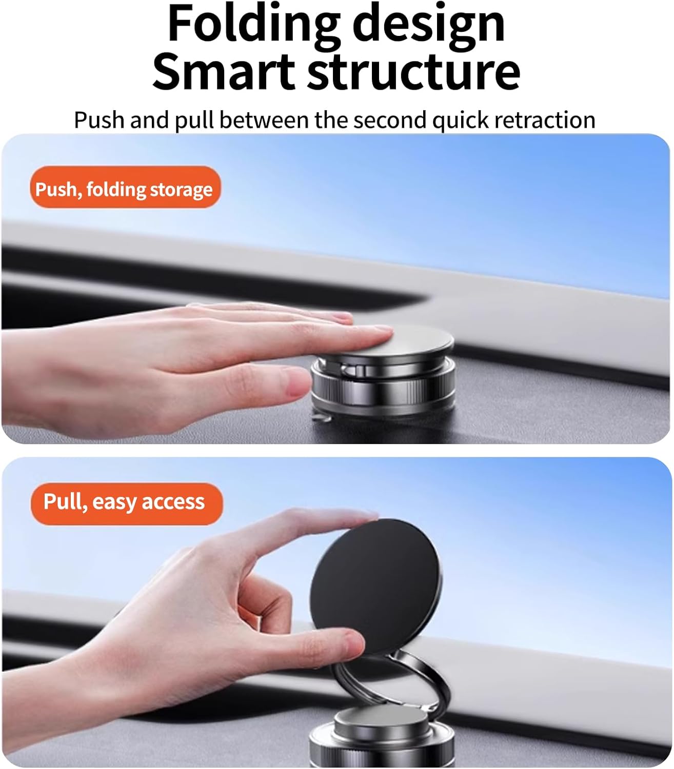 360° Adjustable Vacuum Magnetic Phone Holder | Limited stocks available